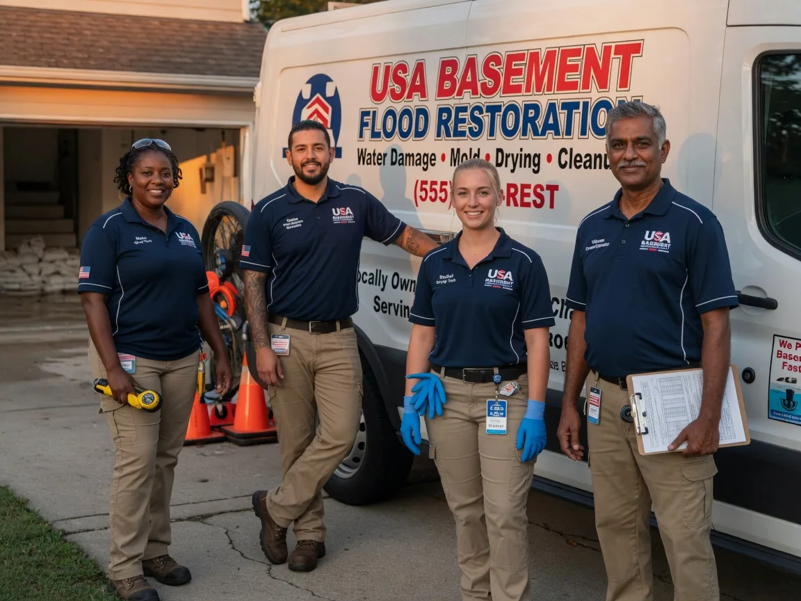 Basement Flood Cleanup company in New Sharon, ME
